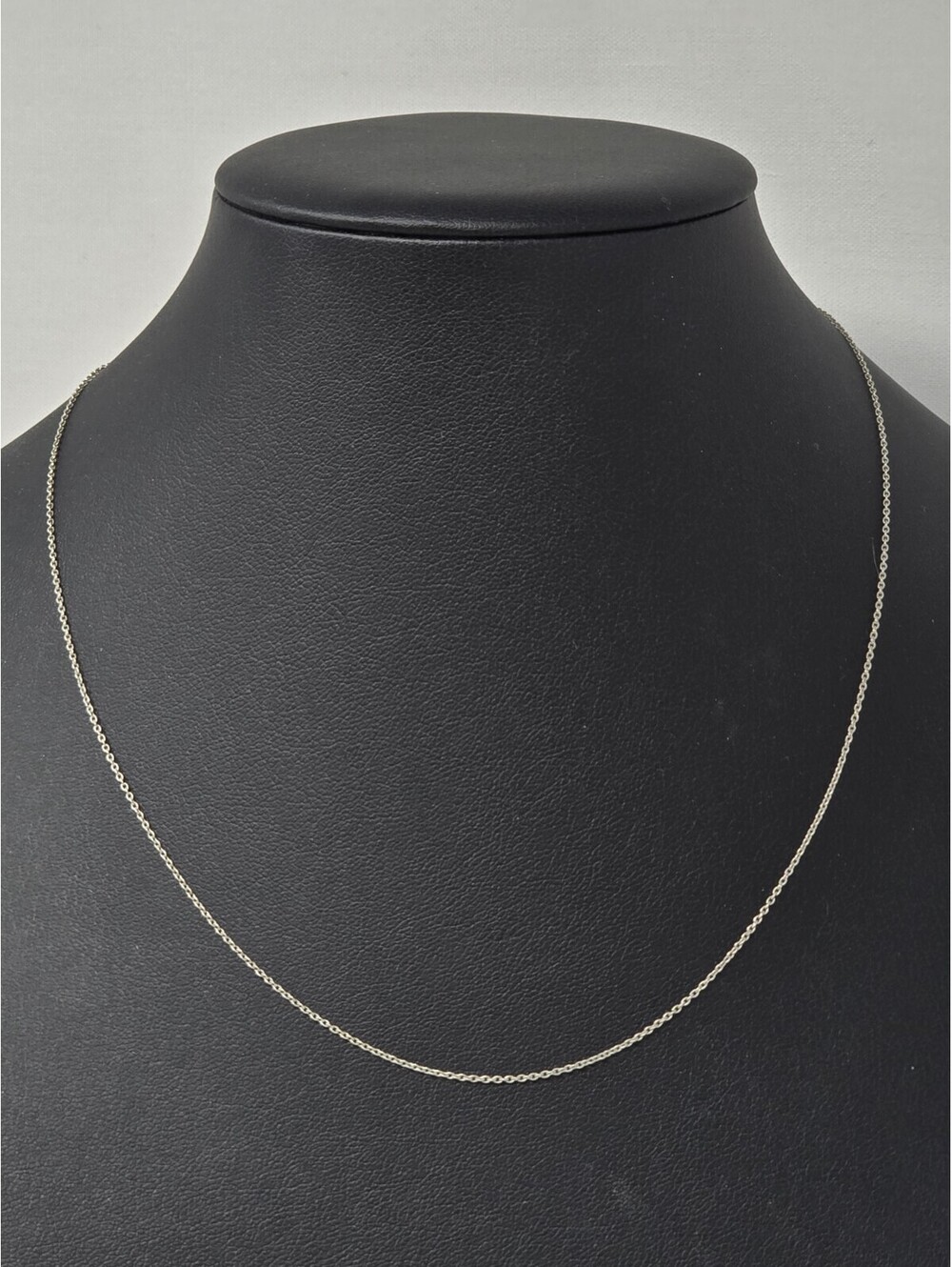 Tiffany & Co Sterling Silver 17.5" Cable Chain Necklace